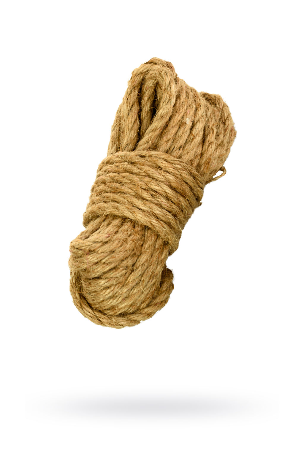 Джутовая веревка TOYFA Theatre, бежевая, 10 м  фото 3