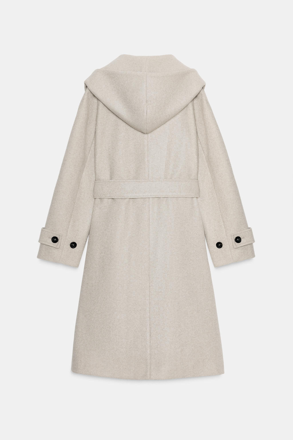 SOFT HOODED COAT - Zara фото 17