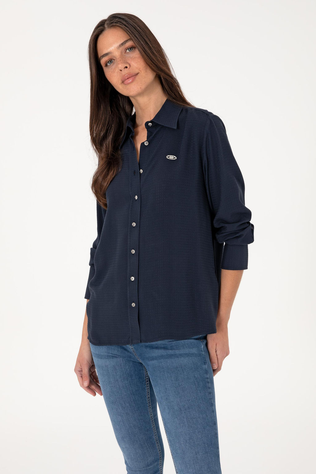 Kad_n Lacivert Uzun Kollu G_mlek Sepette S_rpriz _ndirim - U.s. polo assn фото 3