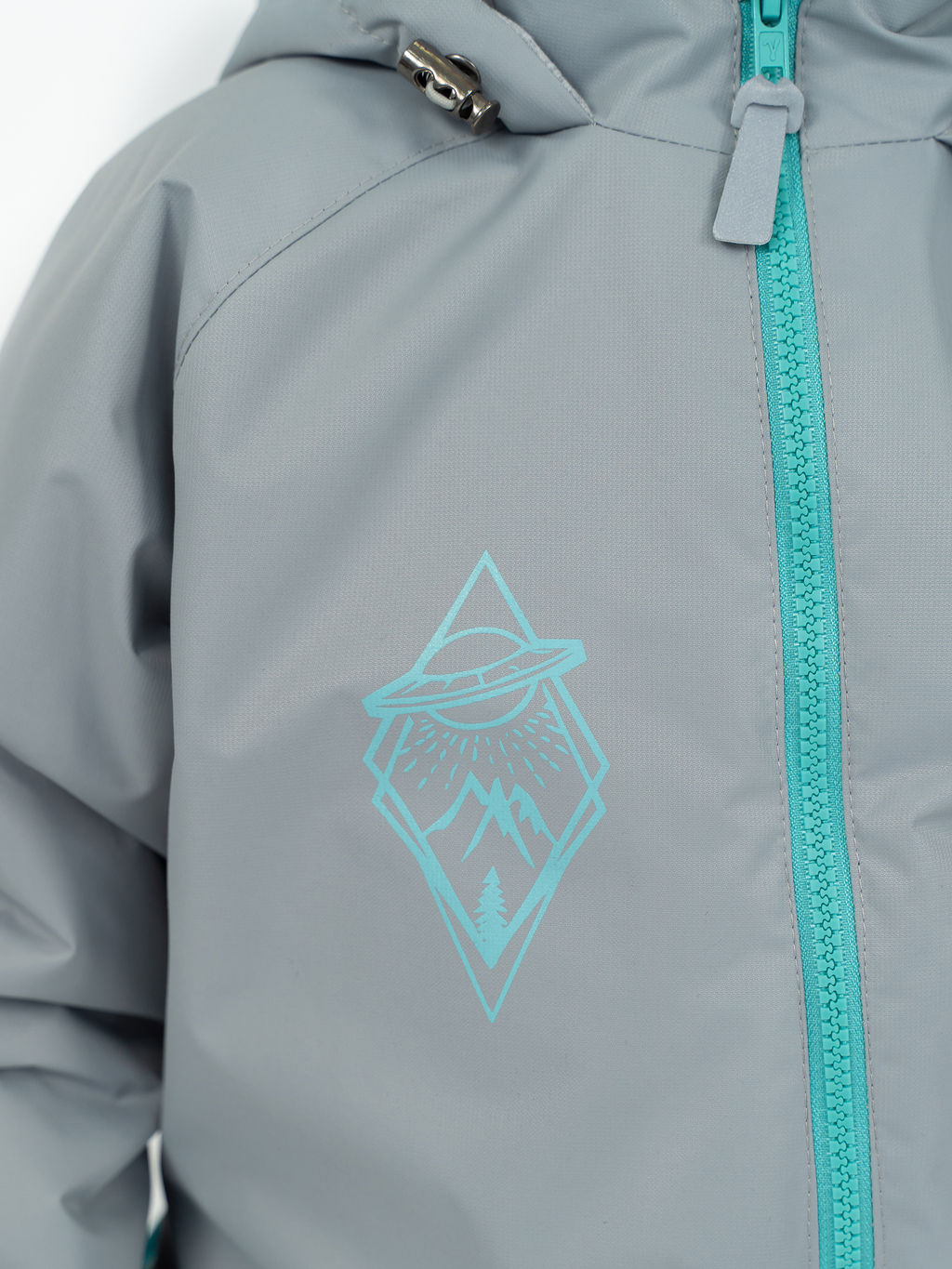 Комбинезон демисезонный бирюза