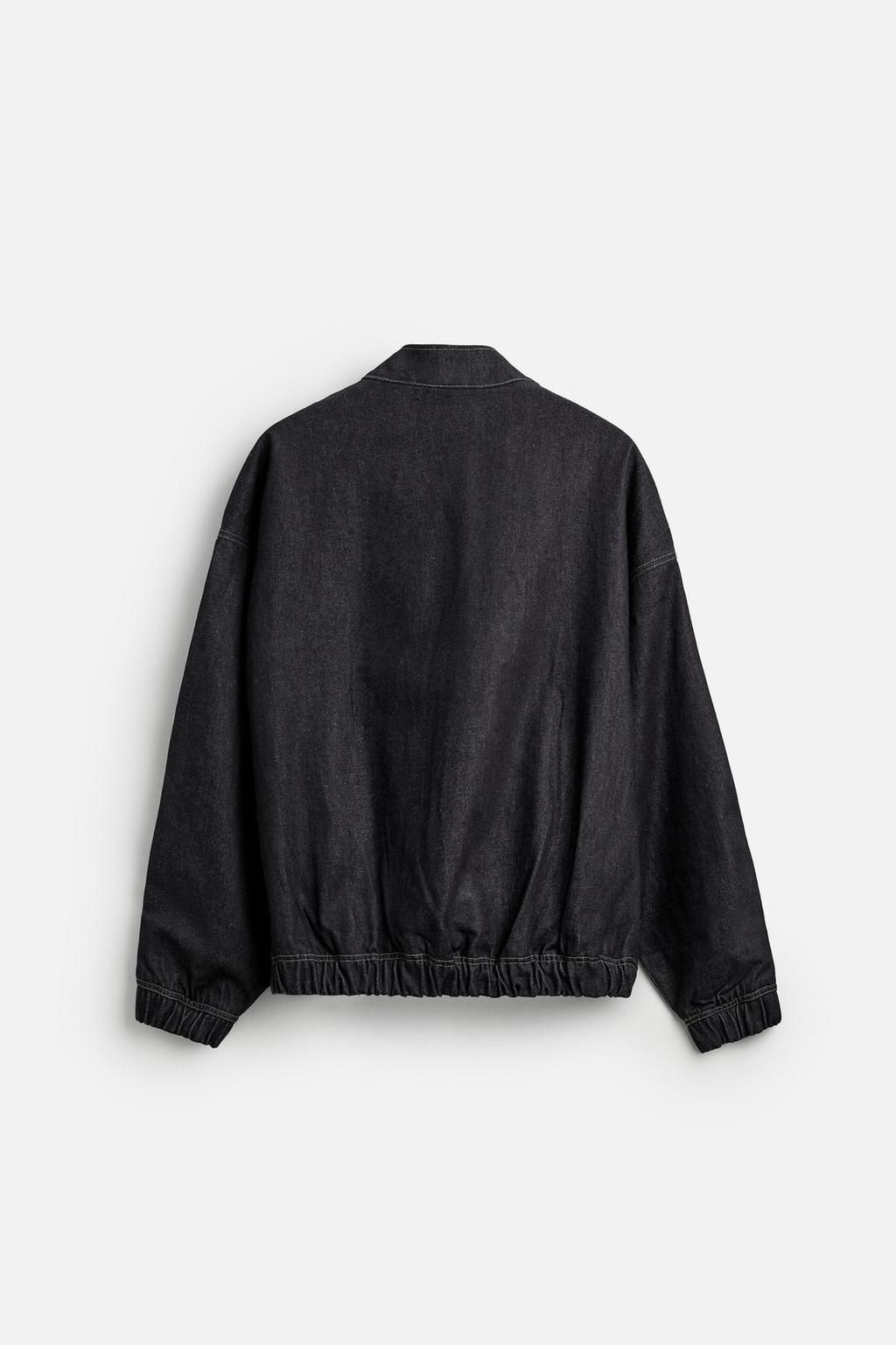 DENIM JACKET WITH POCKETS - Zara фото 8