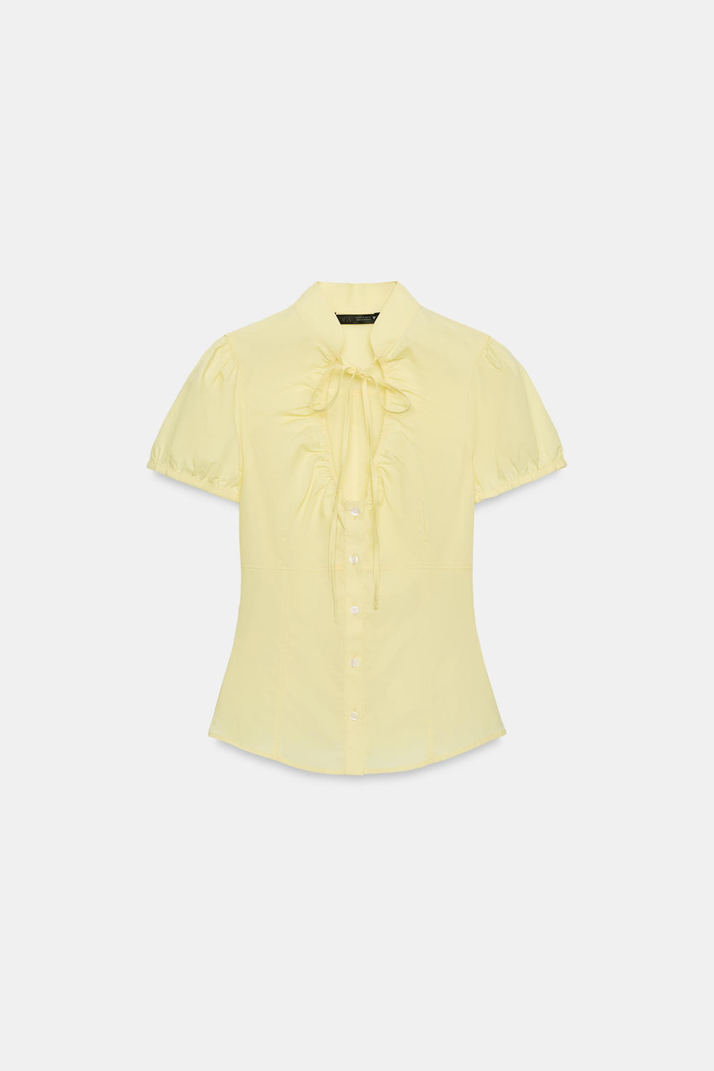 TOP POPEL?N LAZADA / Amarillo claro - Zara фото 3
