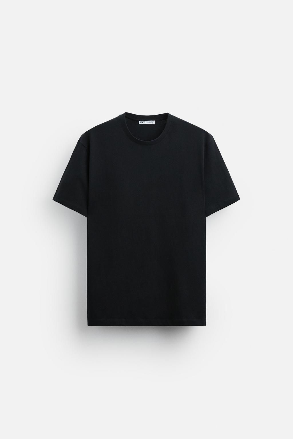 BASIC MEDIUM WEIGHT T-SHIRT - Zara фото 15