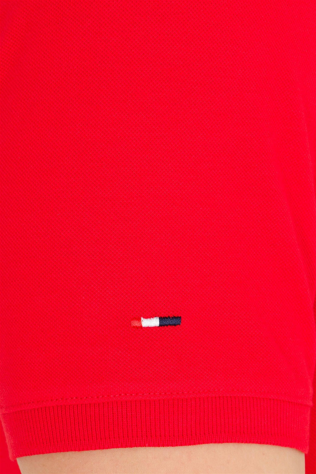 Мужская красная базовая футболка с воротником поло - U.s. polo assn фото 14