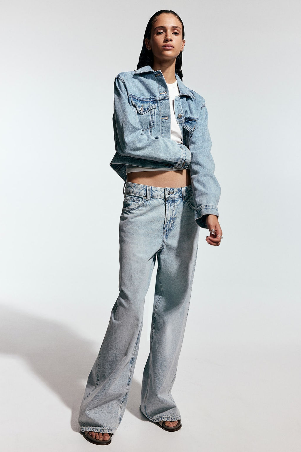 Baggy Regular Jeans - H&m фото 4