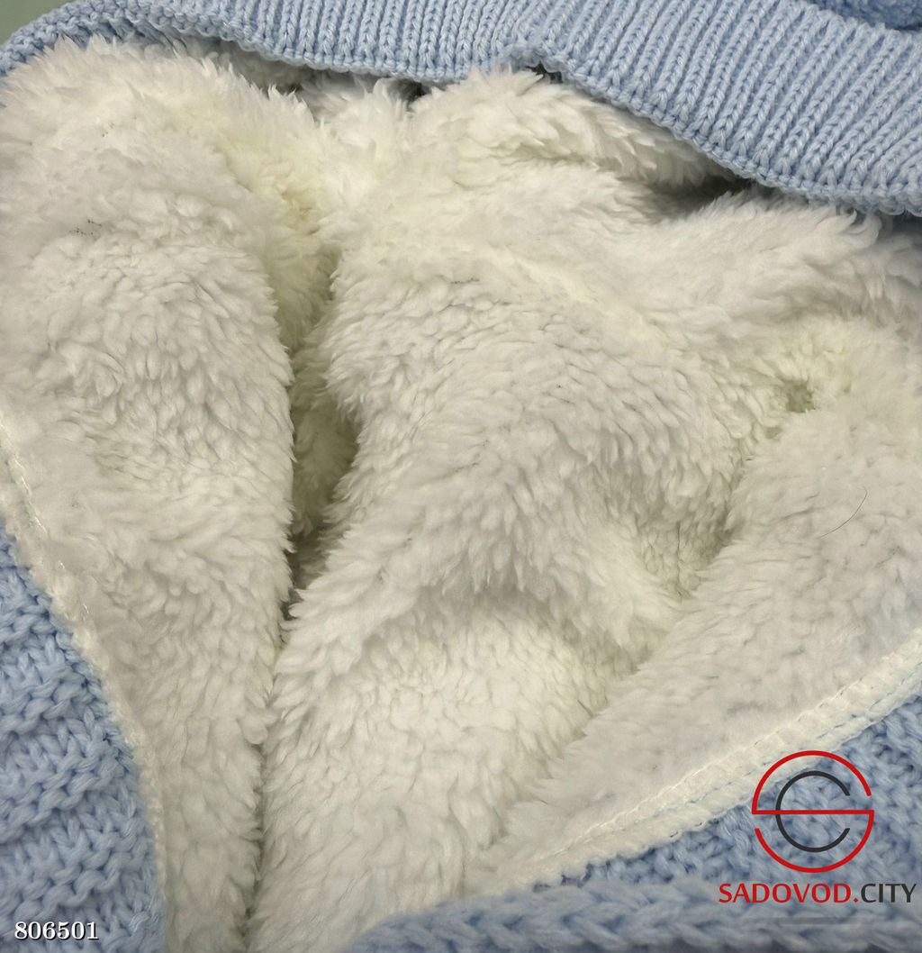 Вязаный детский комбинезон на меху - Bruno фото 7