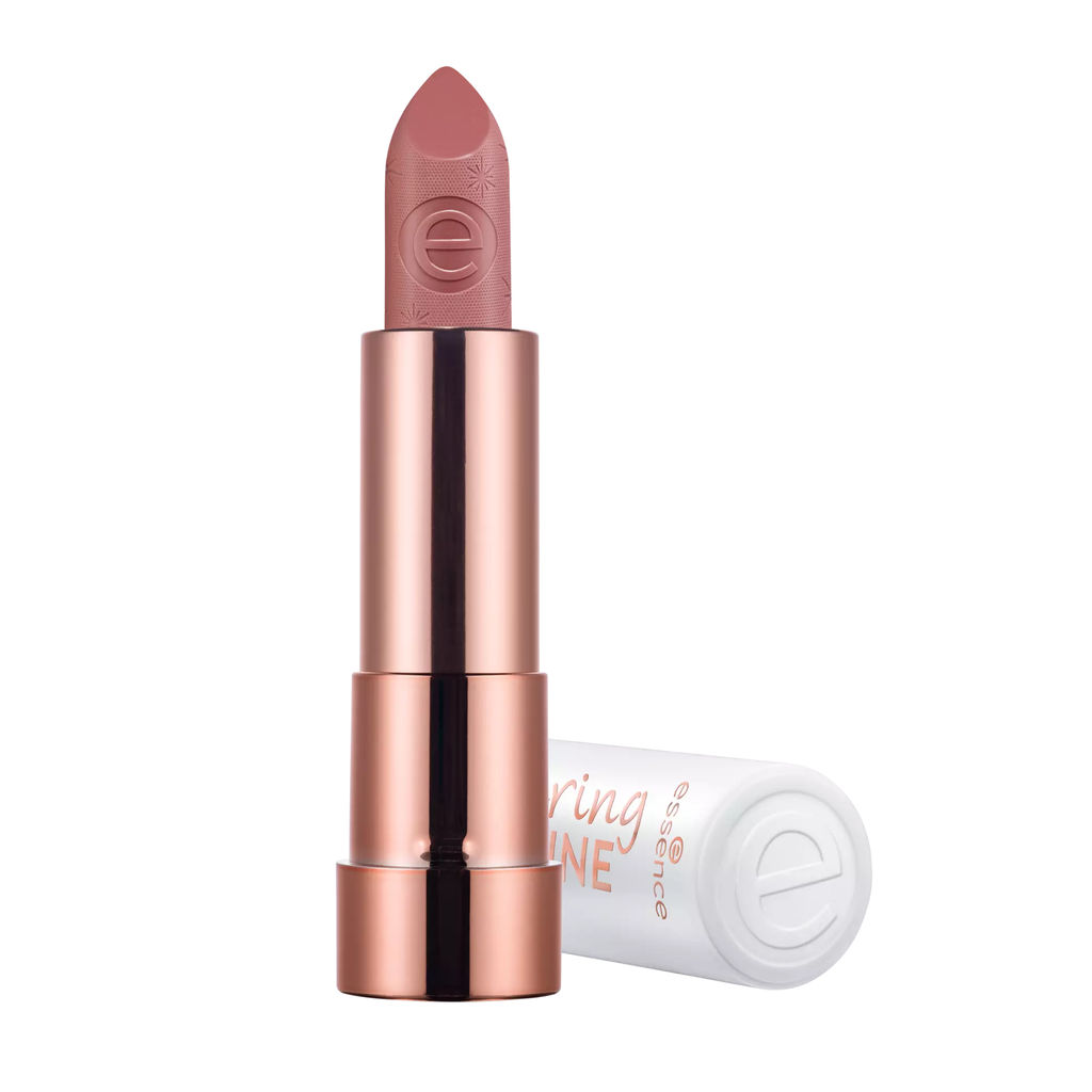 essence Помада для губ Caring Shine Vegan Collagen lipstick, 203 My Advice
