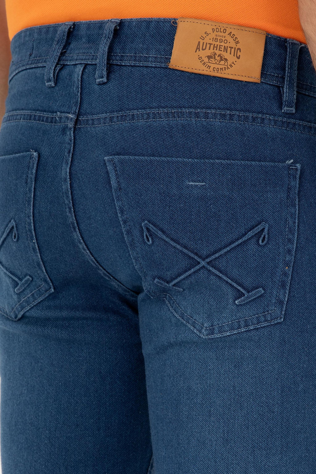 U. S. Polo Assn / Мужские синие джинсовые брюки - U.s. polo assn фото 6