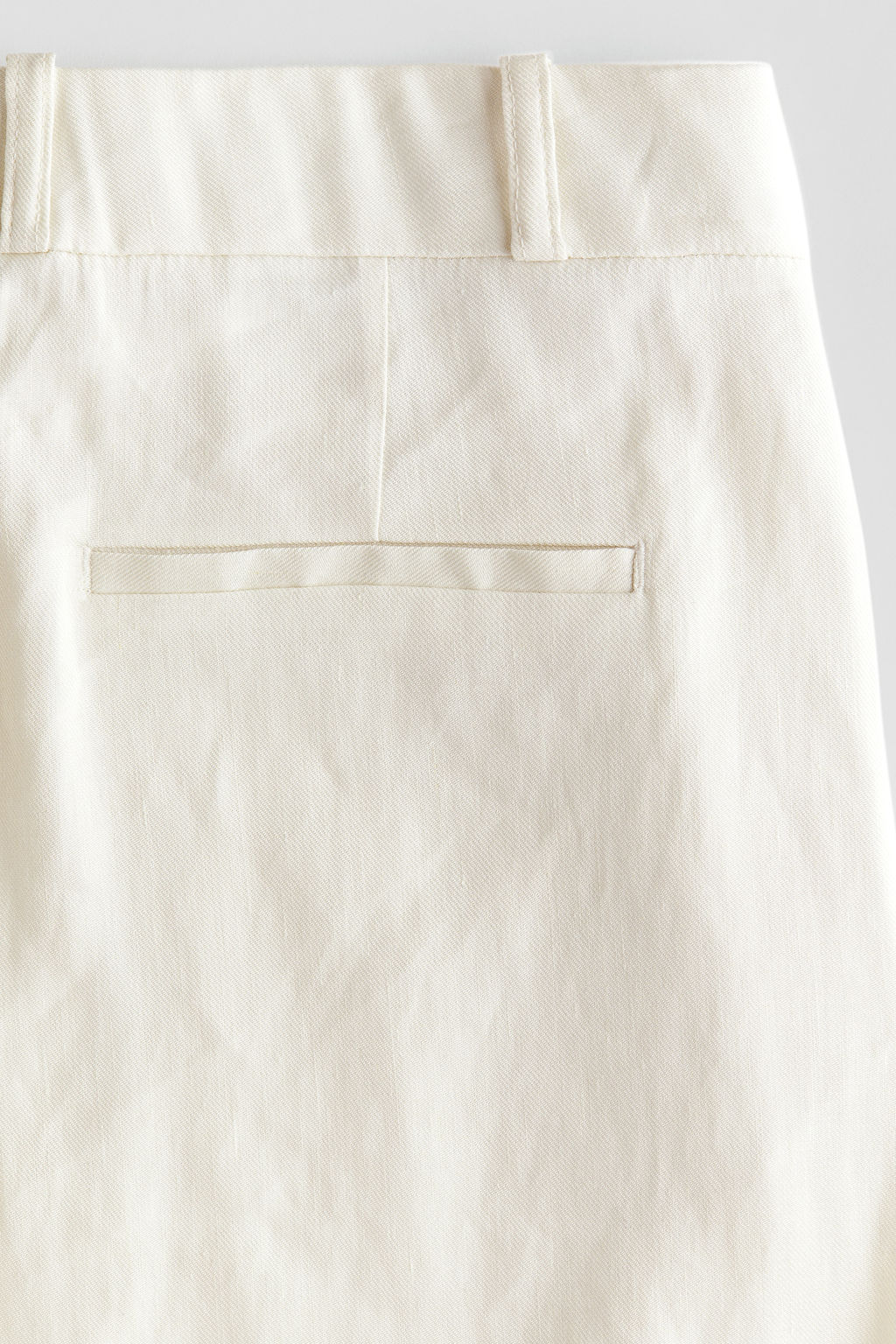 Pantal?n sastre amplio en mezcla de lino Easy Care - H&m фото 10