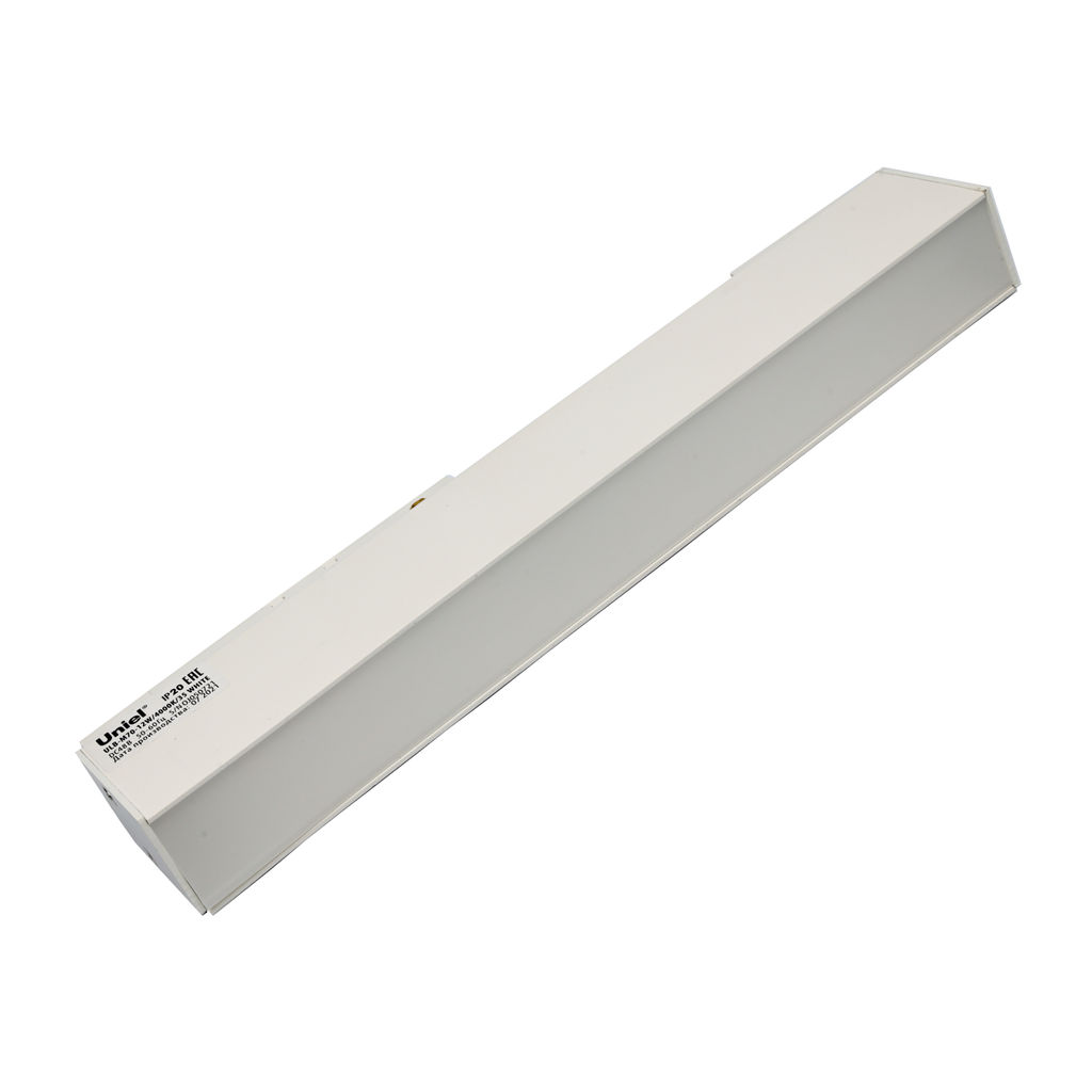 ULB-M70-12W/4000K/35 WHITE Светильник-прожектор линейный светодиодный трековый. Для магнитных шинопроводов. 900 Лм. Белый свет (4000К). Белый. ТМ Uniel