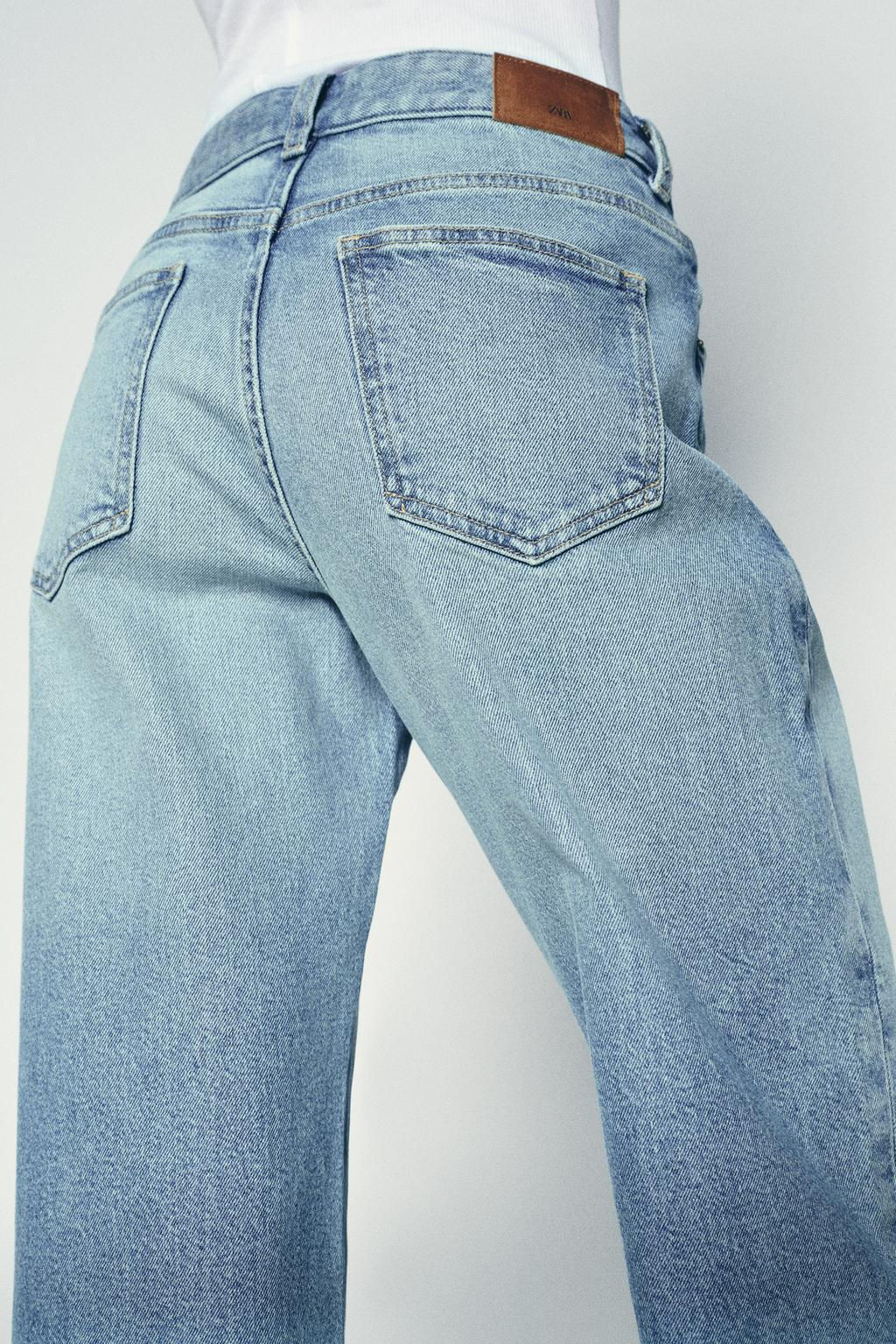 Z1975 RELAXED FIT HIGH-WAIST JEANS - Zara фото 15