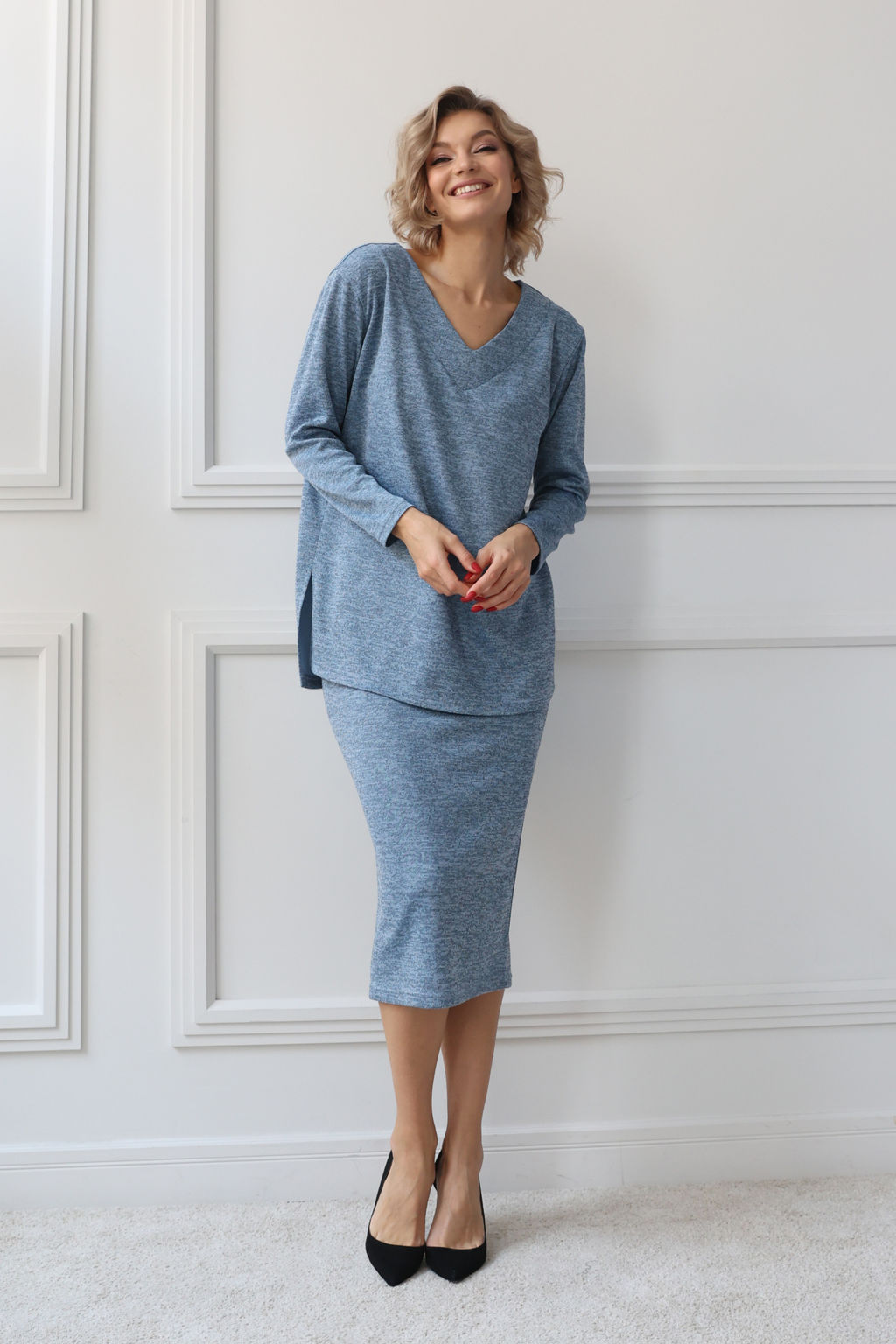 Свитер свободного кроя - Looklikecat фото 2