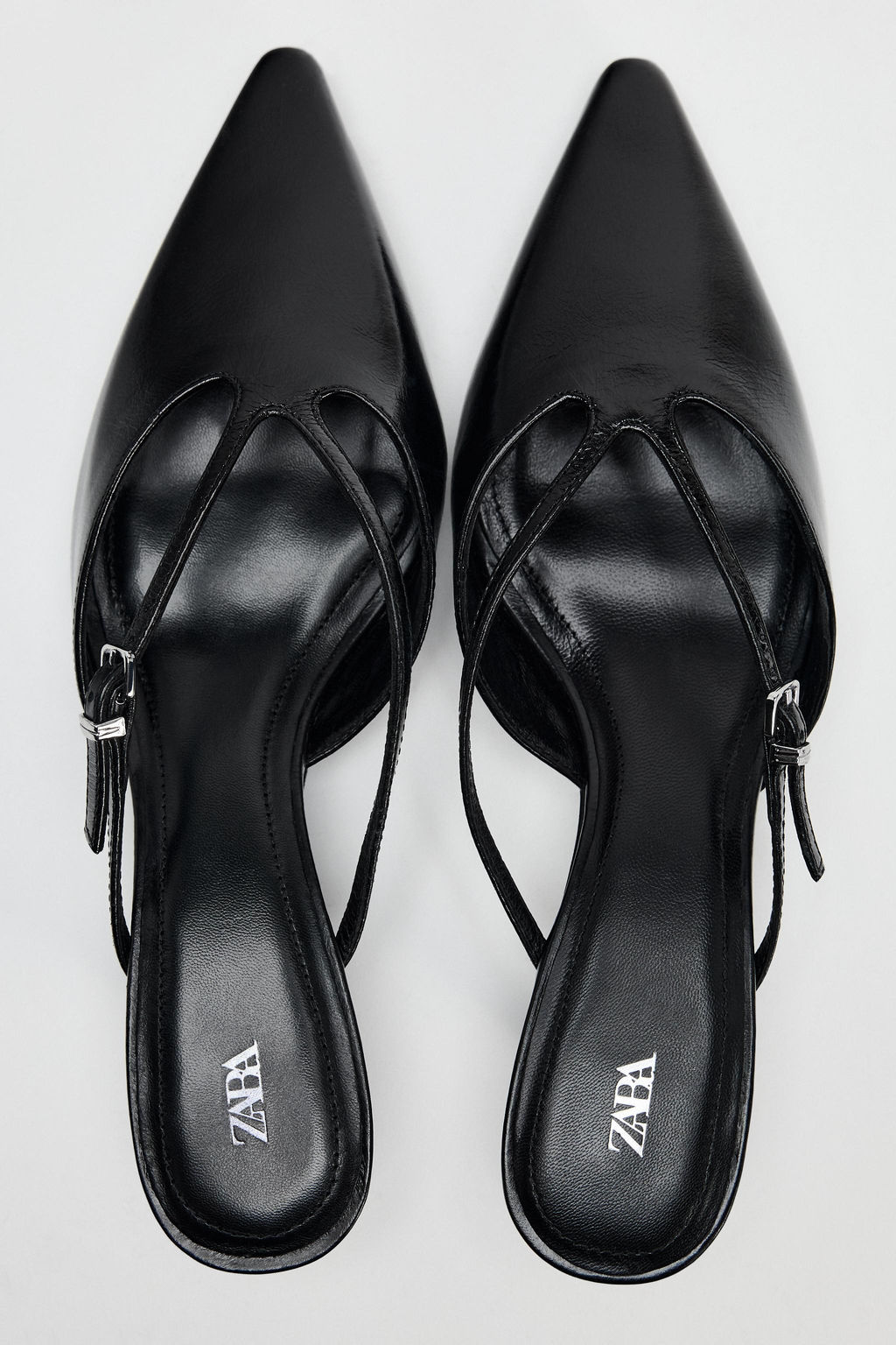 LEATHER HIGH-HEEL MULES 50TH ANNIVERSARY - Zara фото 10