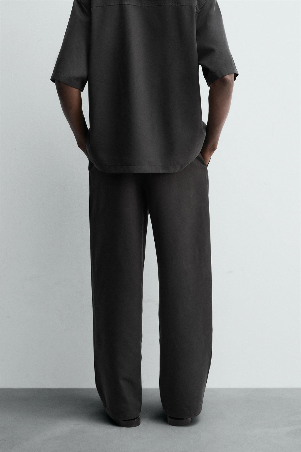FLOWING RELAXED FIT TROUSERS - Zara фото 2
