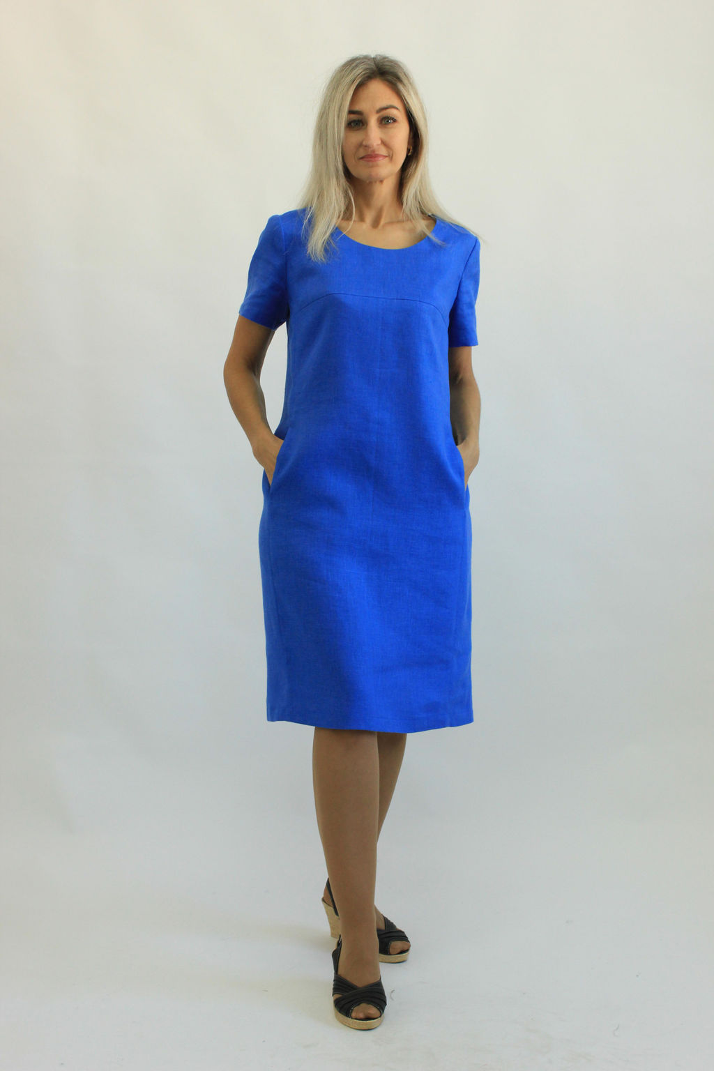 100% ЛЁН платье - Елецкие узоры фото 4