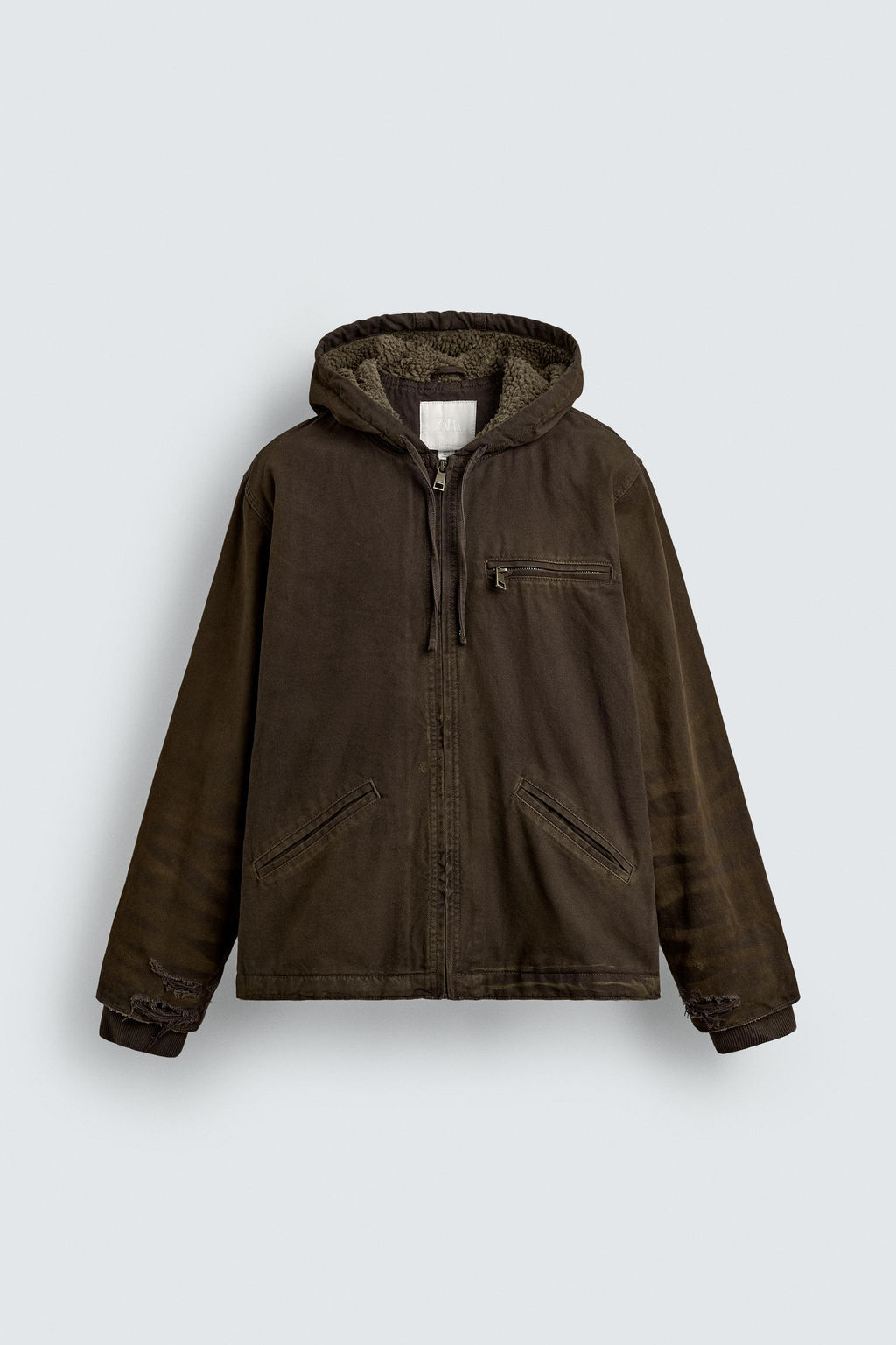 VINTAGE WASHED JACKET - Zara фото 7