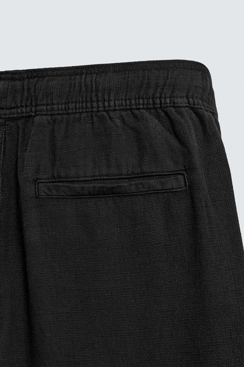 PANTAL?N RELAXED FIT ESTRUCTURA / Negro - Zara фото 9