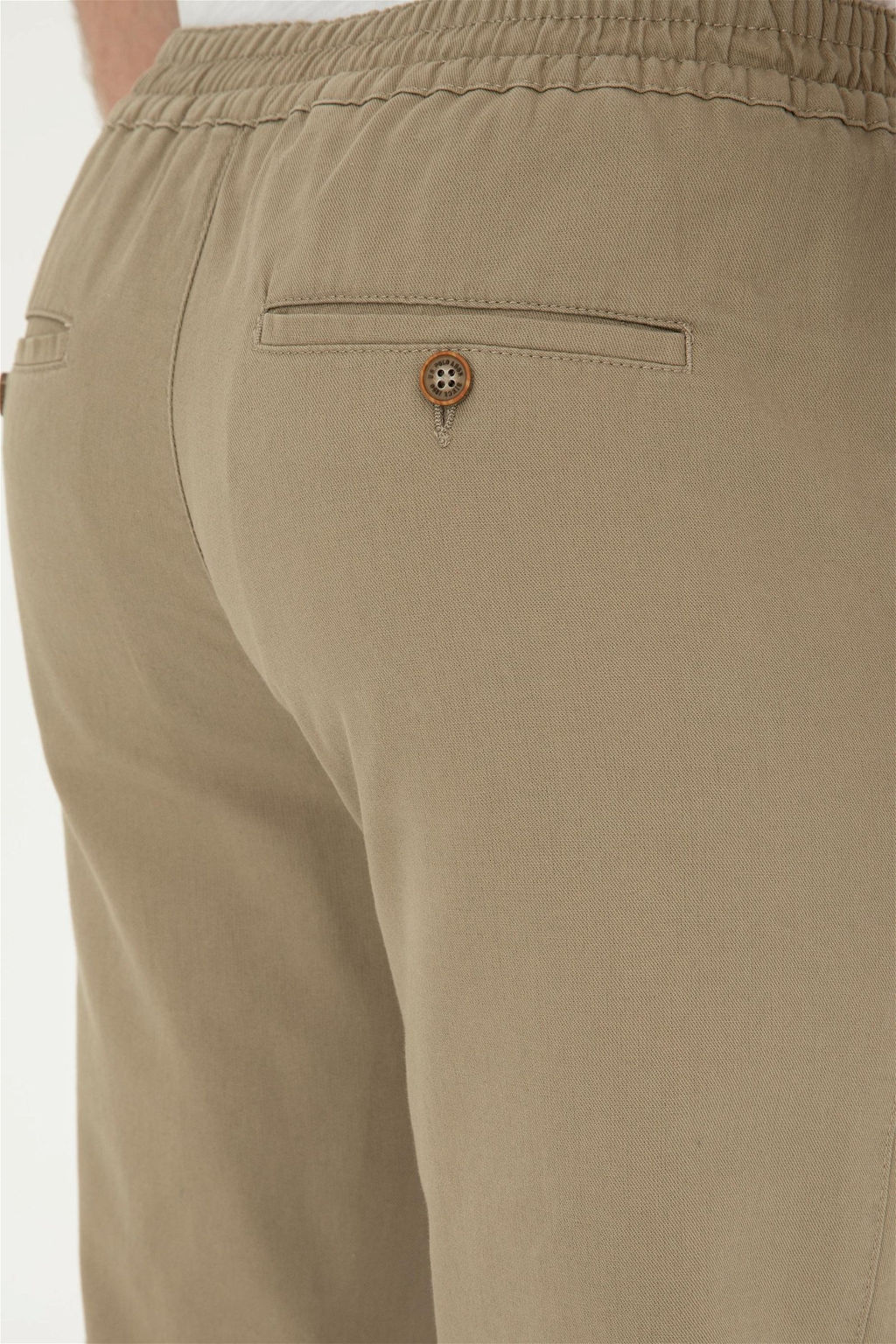 U. S. Polo Assn / Мужские брюки цвета хаки из плотной ткани - U.s. polo assn фото 5