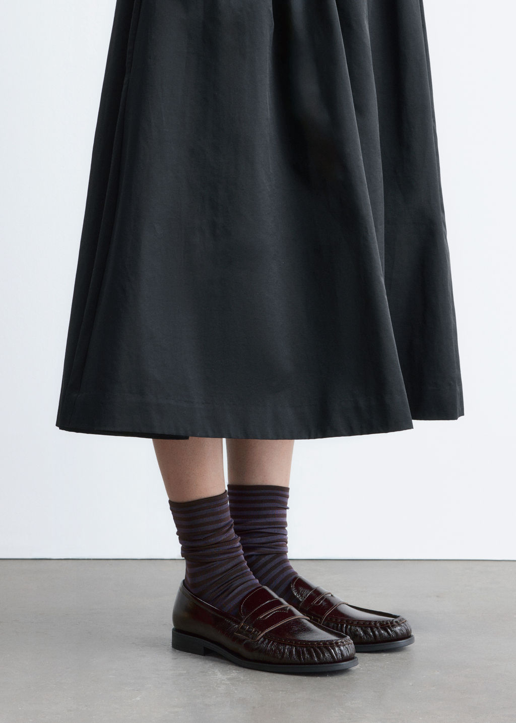 Mocasines de piel