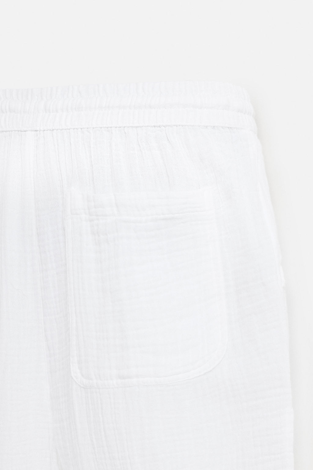 CRINKLED-EFFECT TROUSERS - Zara фото 10