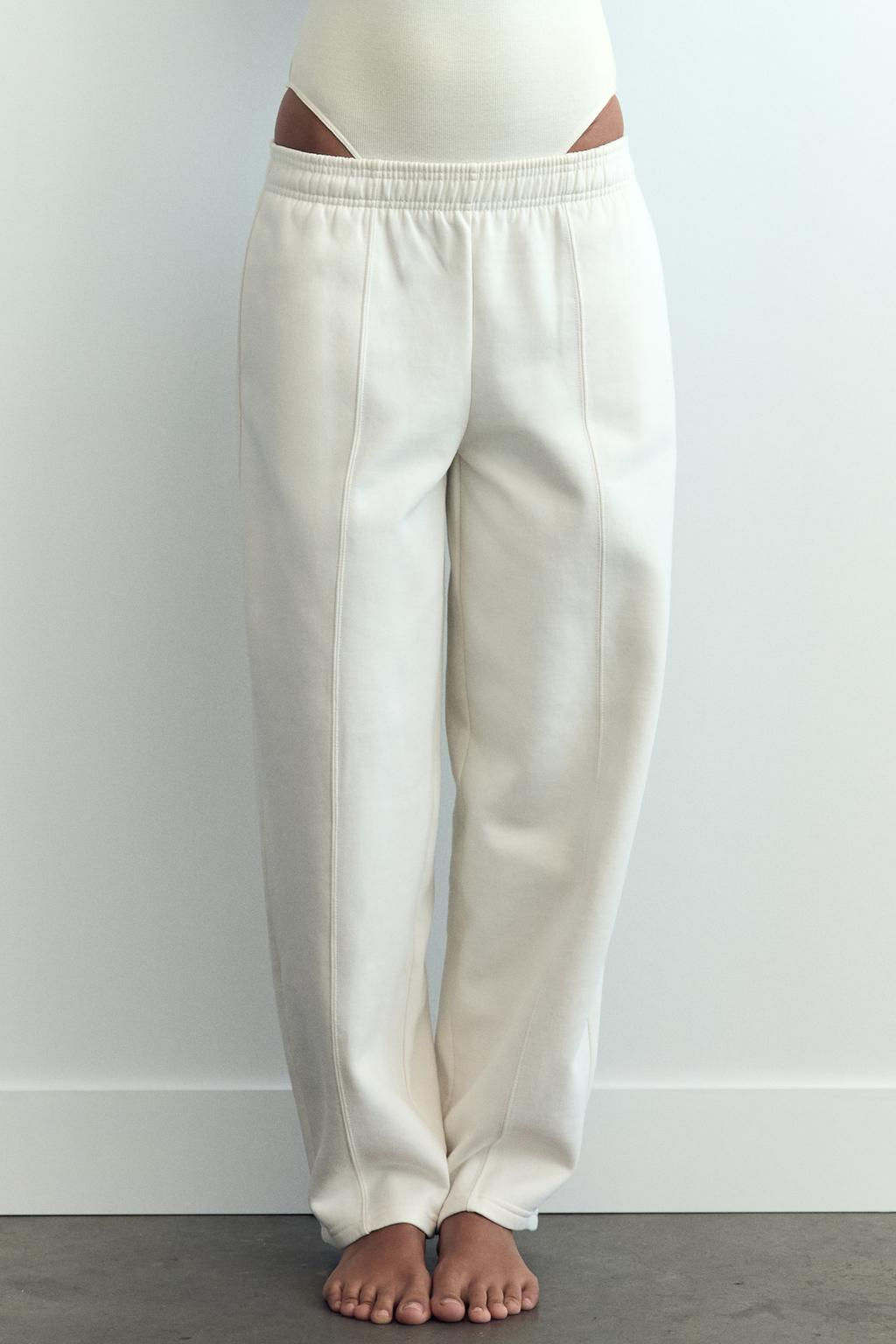 STRAIGHT-LEG PLUSH TROUSERS - Zara фото 32