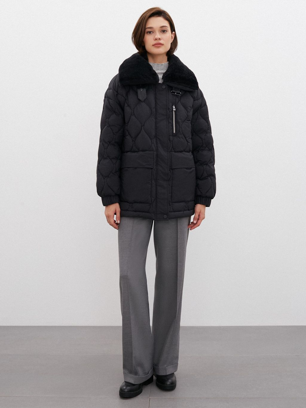 Conso/WDMF 220544 - nero Пуховая Куртка