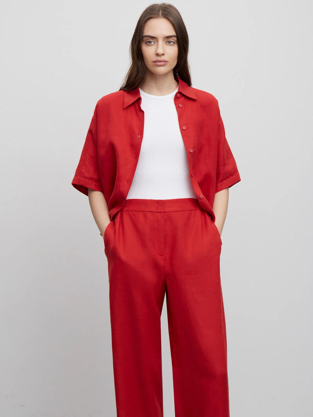 Брюки из костюмной шерсти, D365/queen