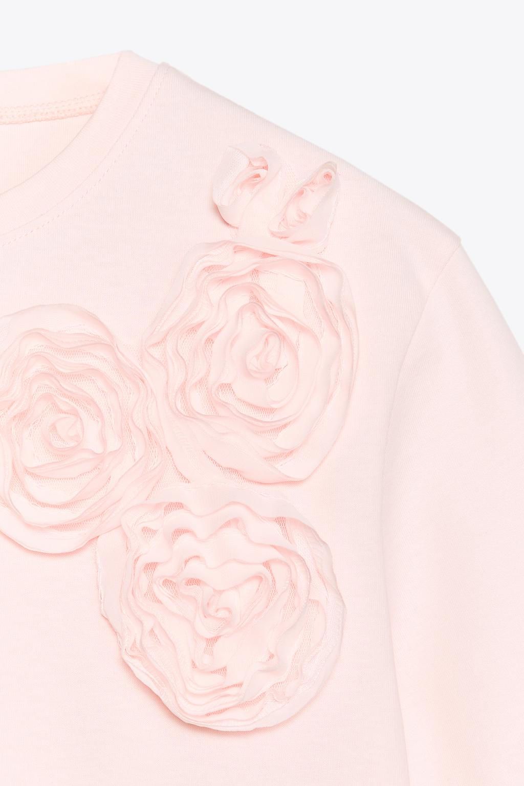 FLORAL T-SHIRT - Zara фото 8
