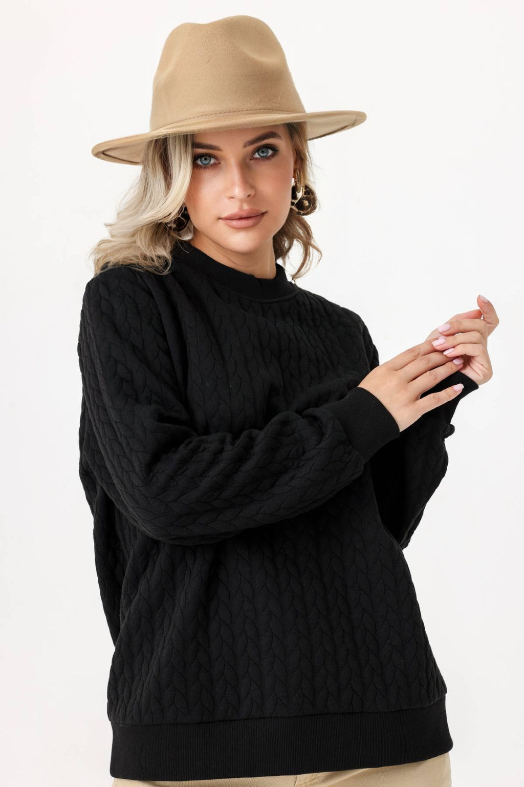 Блузка 4298/02/Черный - Rise фото 3