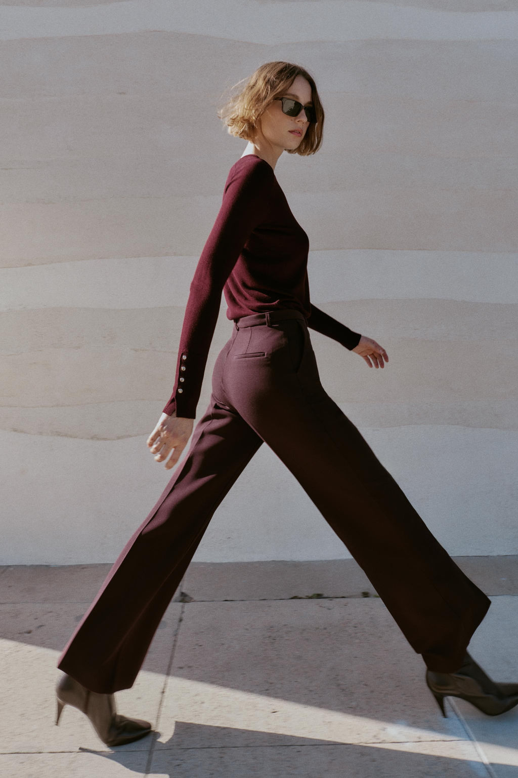 HIGH-WAIST STRAIGHT-LEG TROUSERS - Zara фото 10