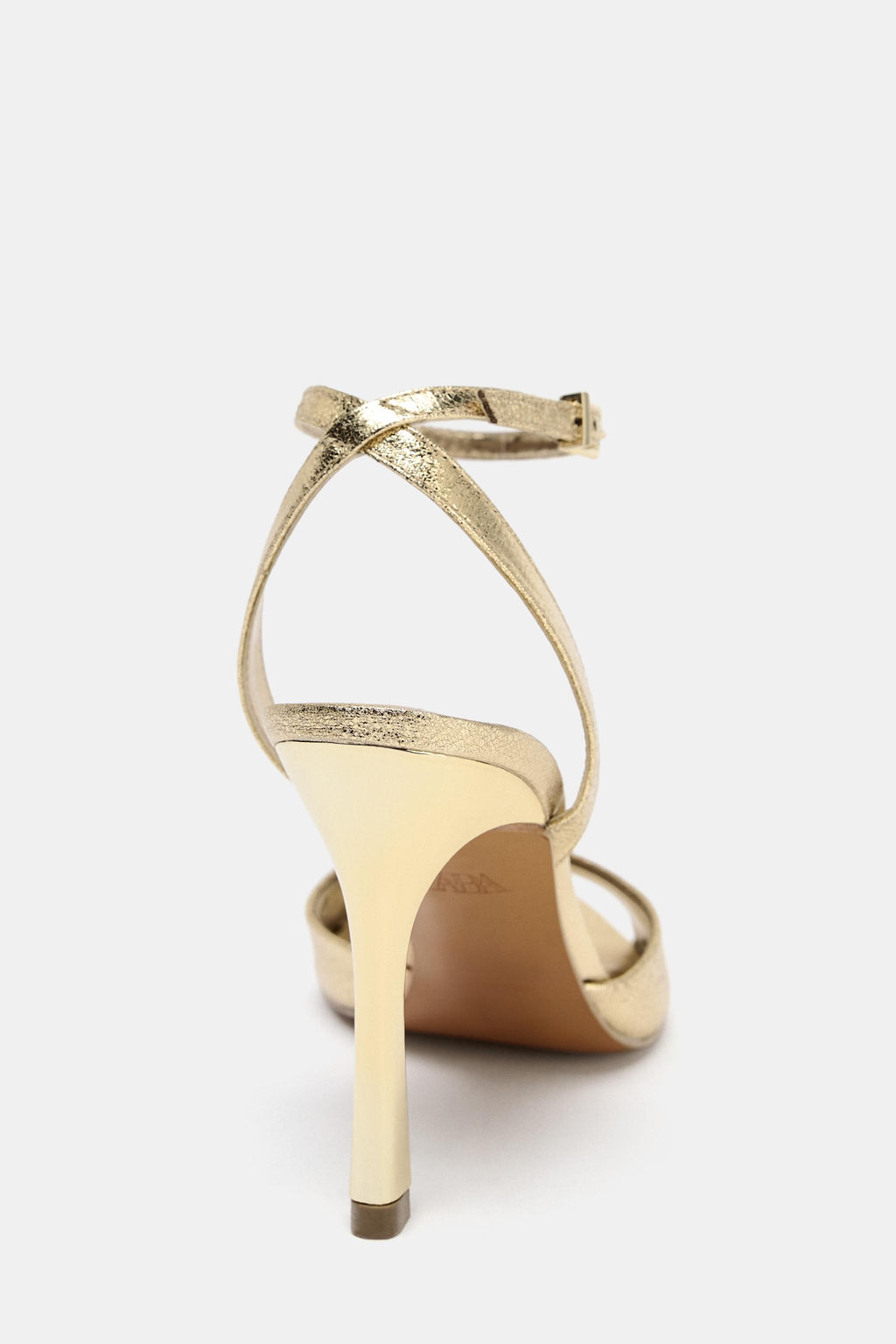 PATENT-FINISH HIGH-HEEL SANDALS - Zara фото 56