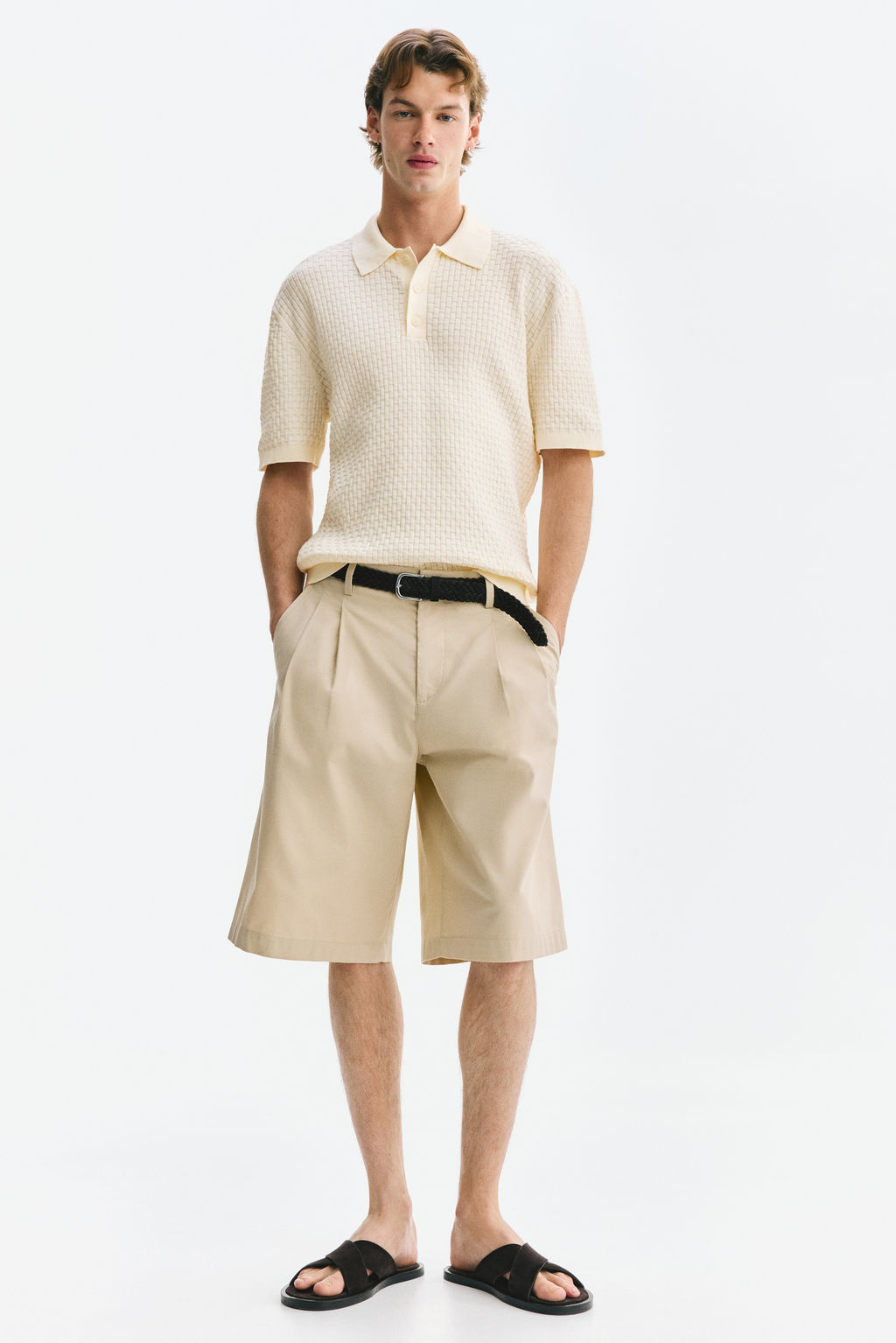 Polo en punto de algod?n Regular Fit - H&m фото 4