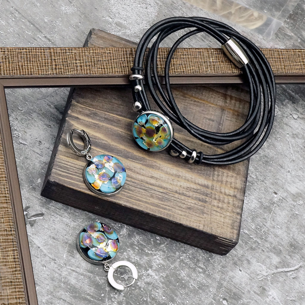 Серьги из муранского стекла PARADOX LS3131