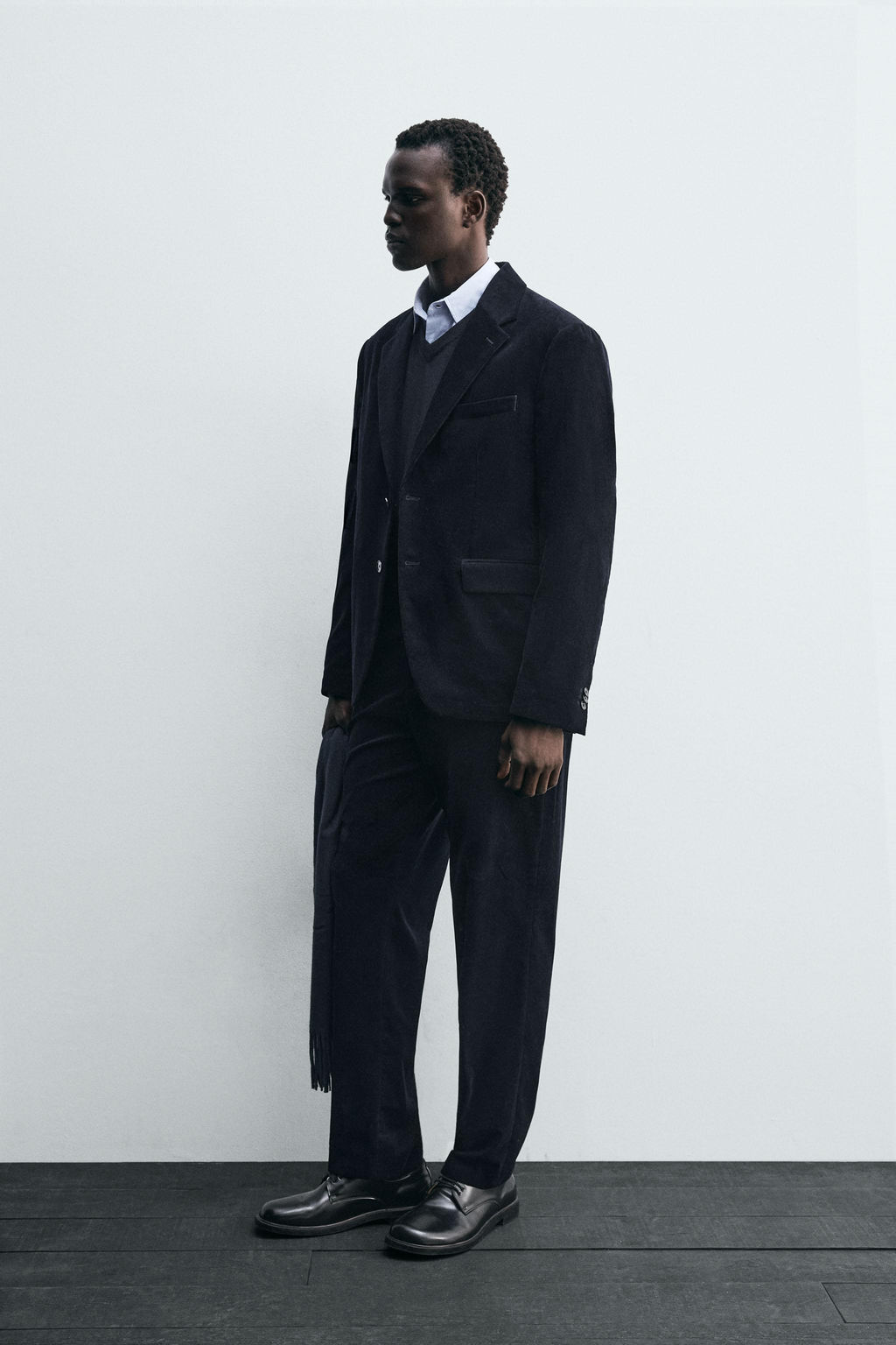 CORDUROY SUIT BLAZER - Zara фото 4