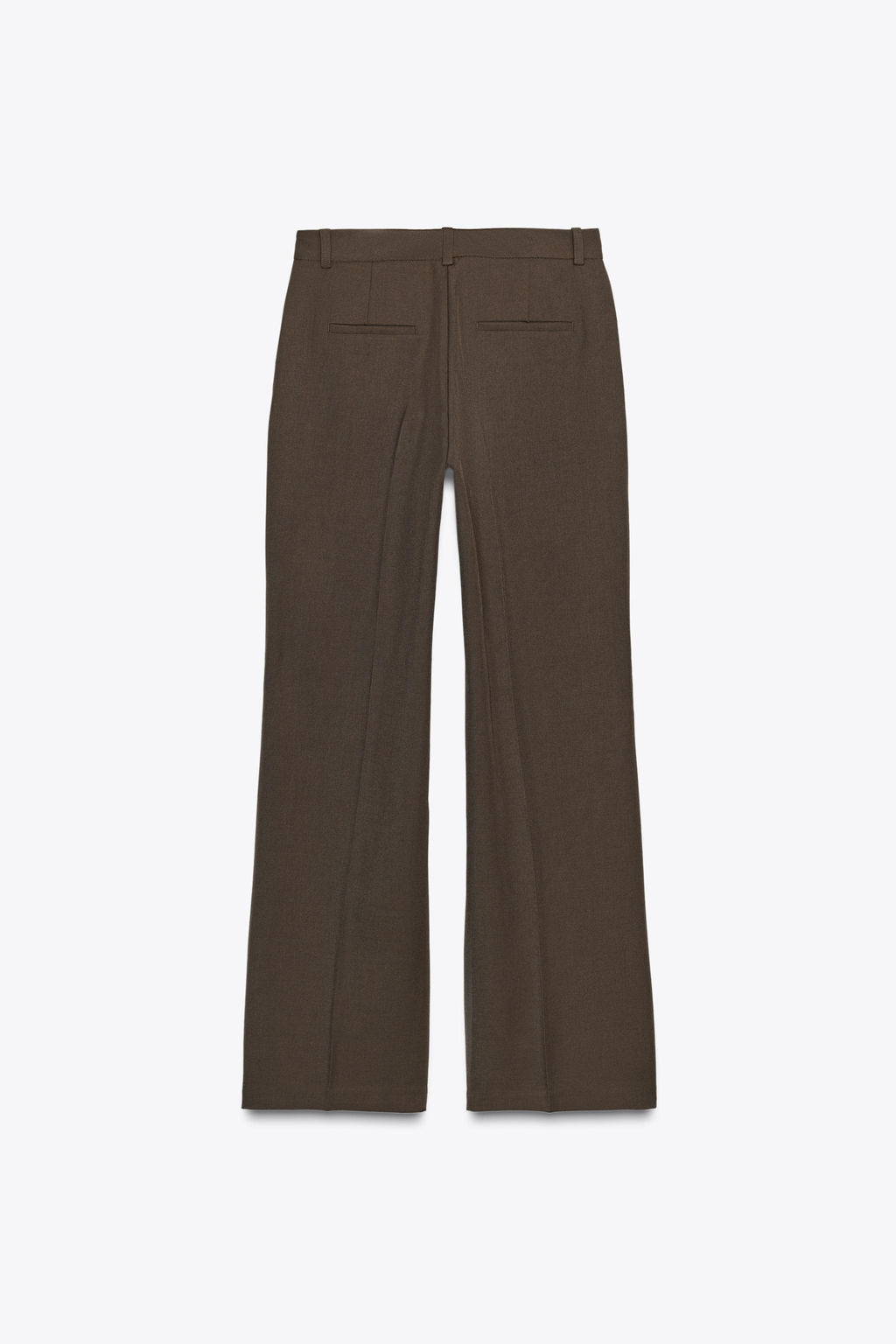 HIGH-WAIST STRAIGHT-LEG TROUSERS - Zara фото 2