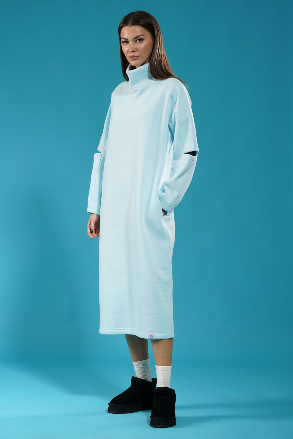 Теплое платье 4157 - Kivviwear фото 7