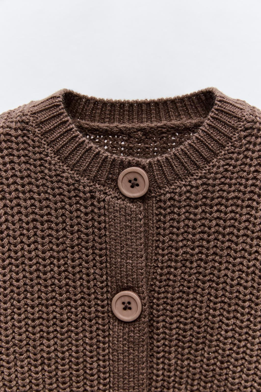 KNIT CARDIGAN - Zara фото 4