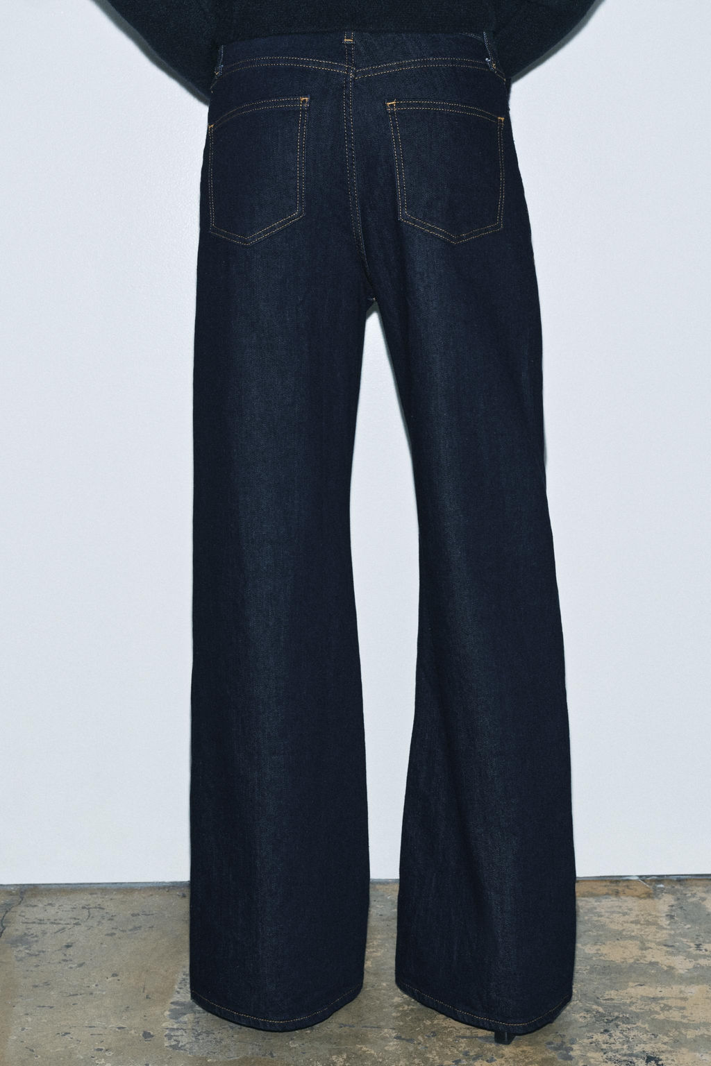 ZW COLLECTION HIGH-WAIST WIDE-LEG JEANS - Zara фото 11