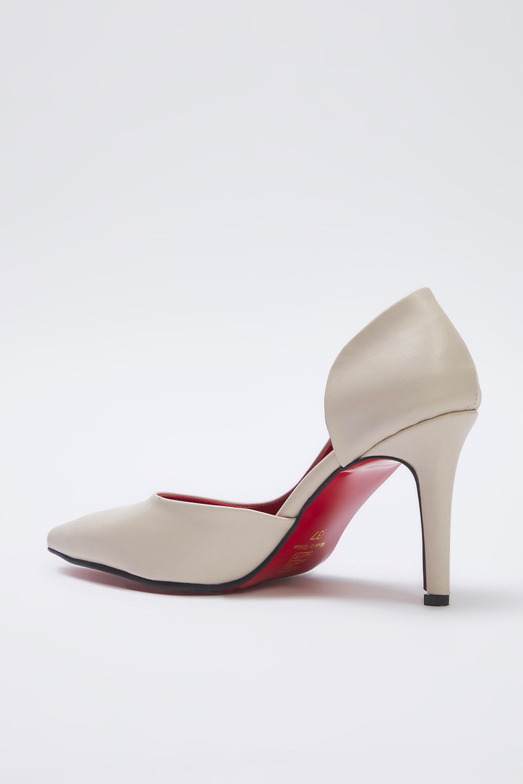 Trendyol Shoes Nude Sivri Burun Kad?n Stiletto Ince Topuklu Ayakkab? TAKSS25TO00061 - Trendyolmilla фото 6