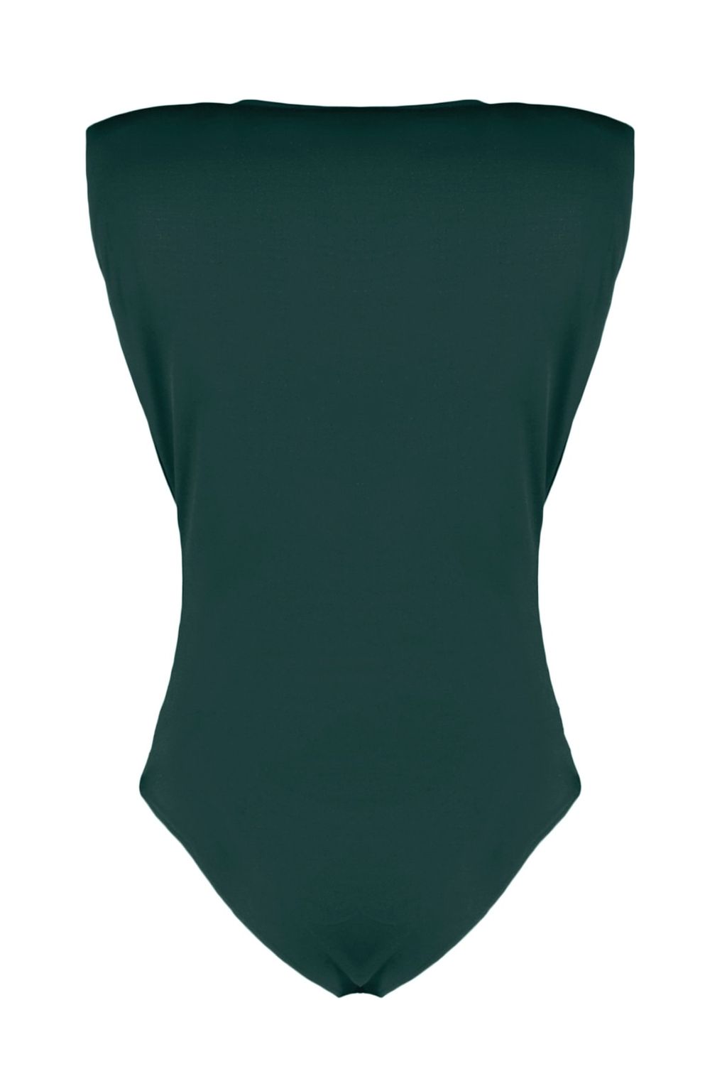 Zumrut Vatkal? Kruvaze Yaka Esnek C?tc?tl? Orme Body TWOSS23BD00007