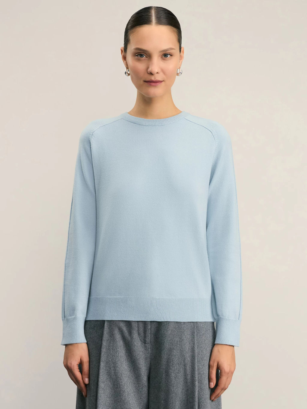 Джемпер с круглой горловиной / Zarina  фото 3