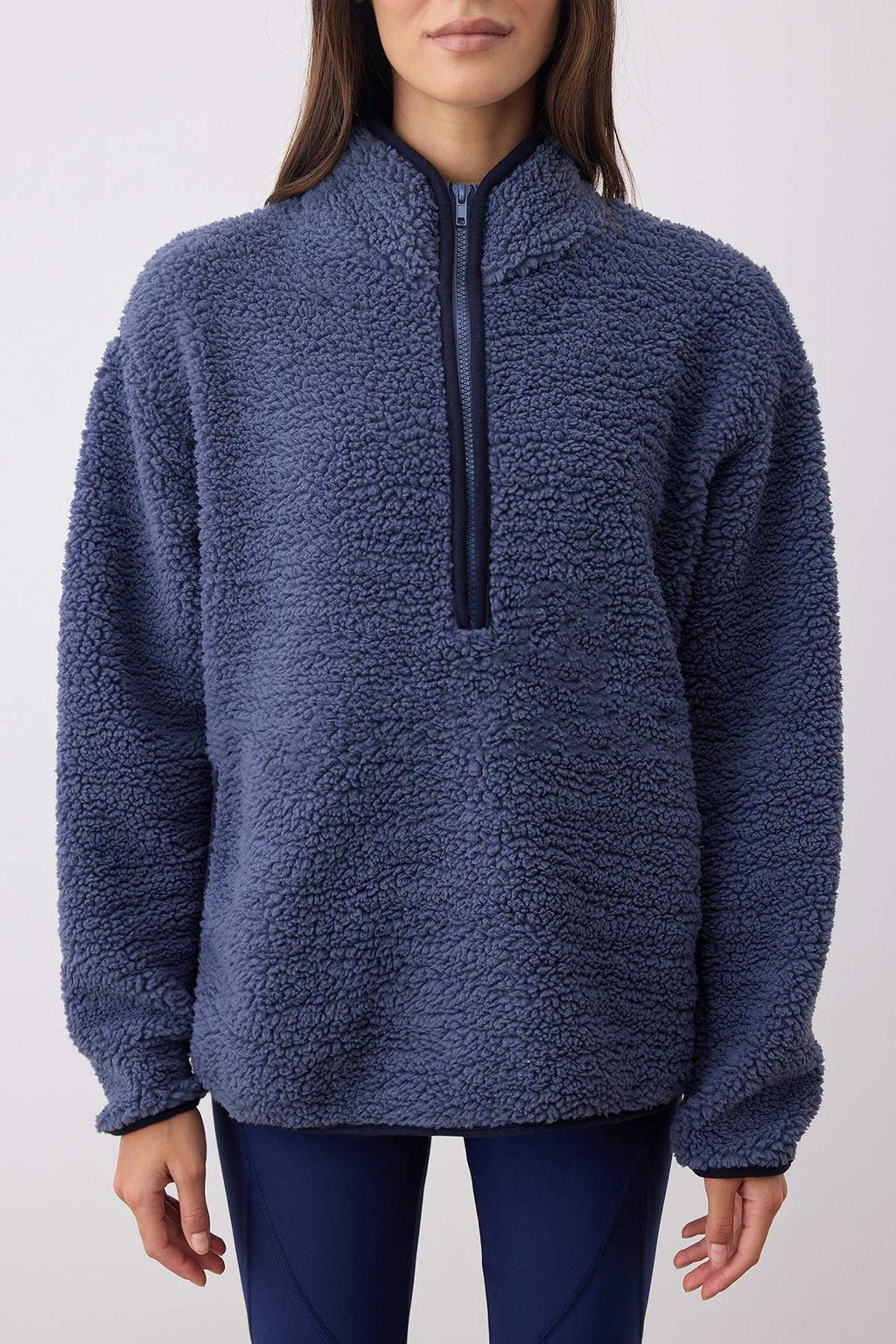 Indigo Pelus Orme Spor Sweatshirt THMAW23SW00021