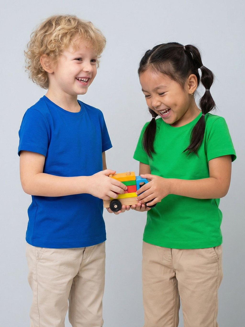 Футболка детская кулирка "Детство" ассорти