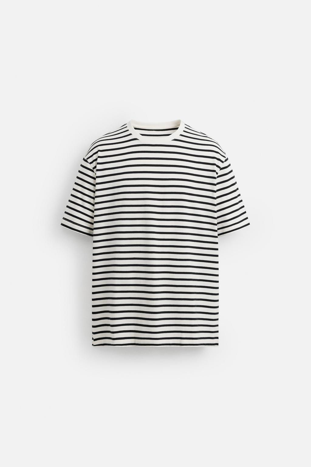 BASIC MEDIUM WEIGHT T-SHIRT - Zara фото 47