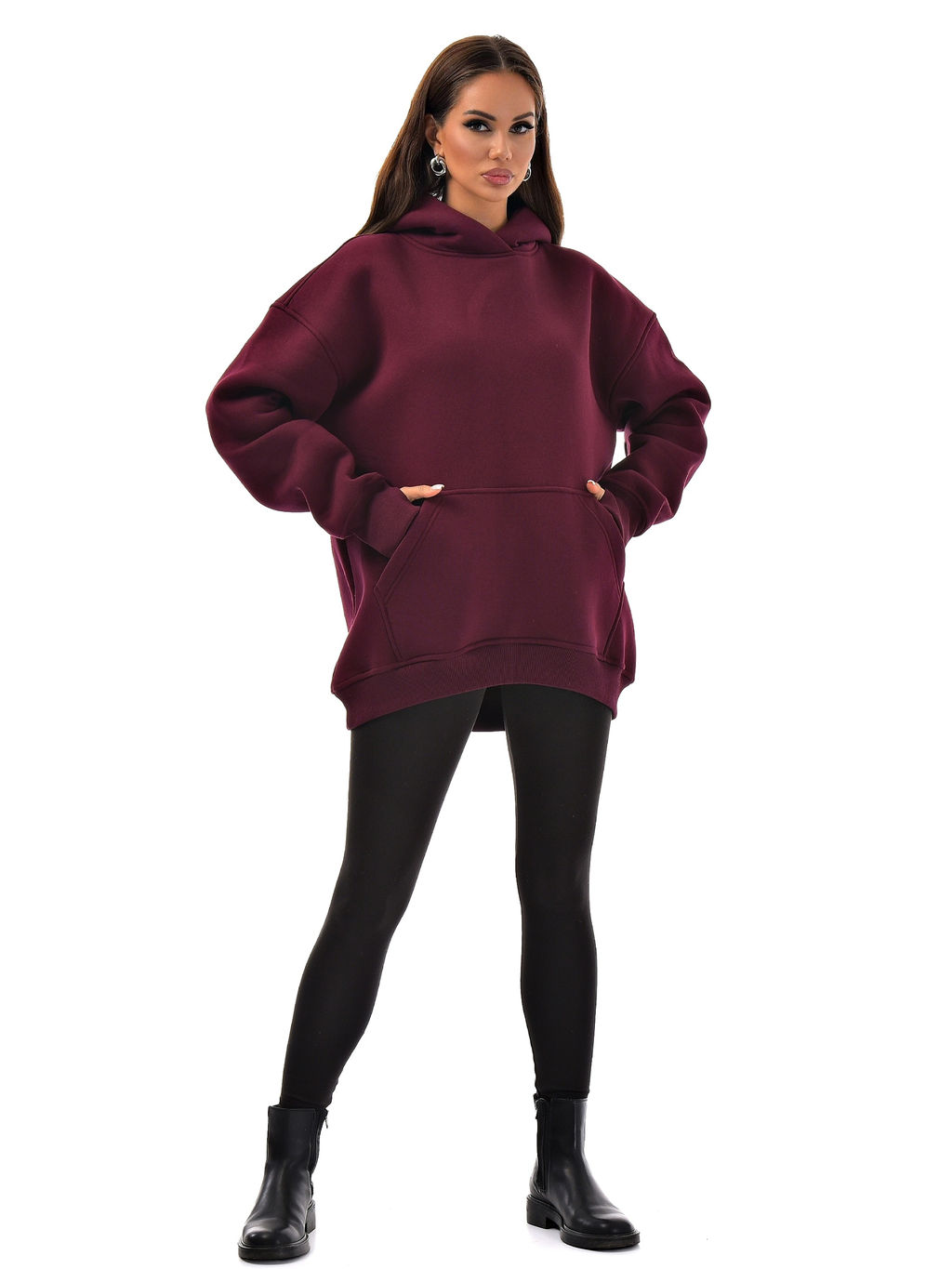 футер 3х-нитка с начесом, качество Пенье толстовка - А+б коллекция фото 2