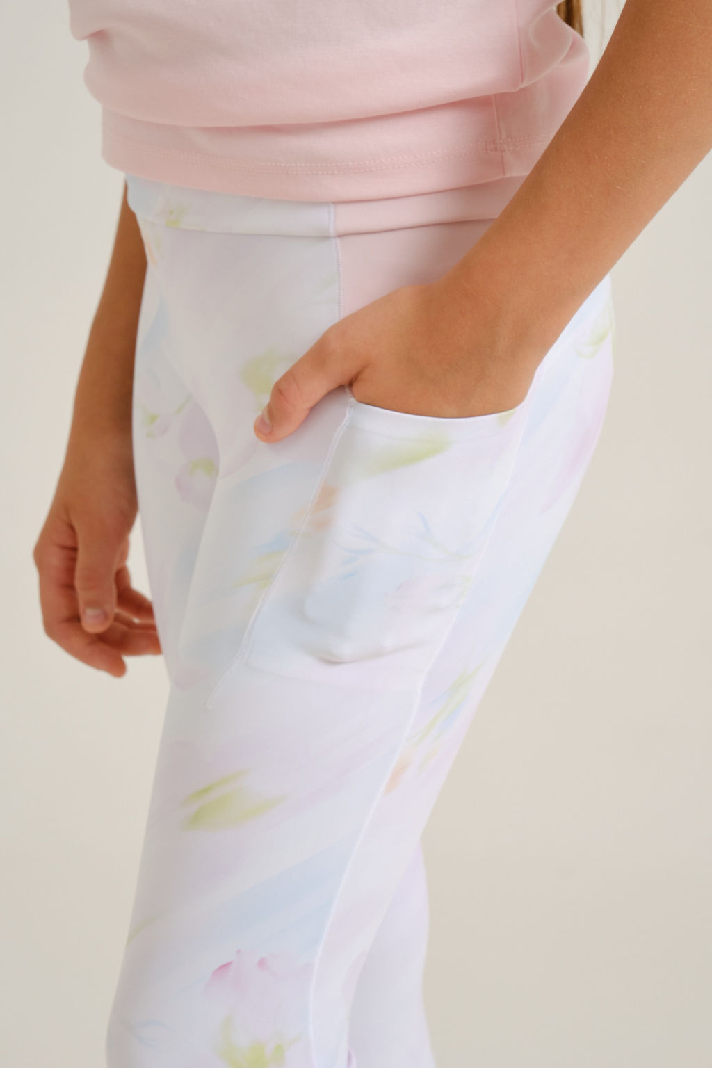 Брюки трикотажные Розовый