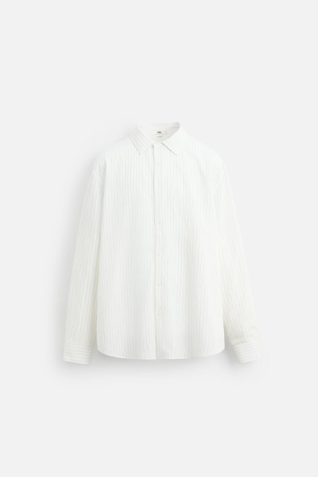 LIMITED EDITION STRIPED SHIRT - Zara фото 9