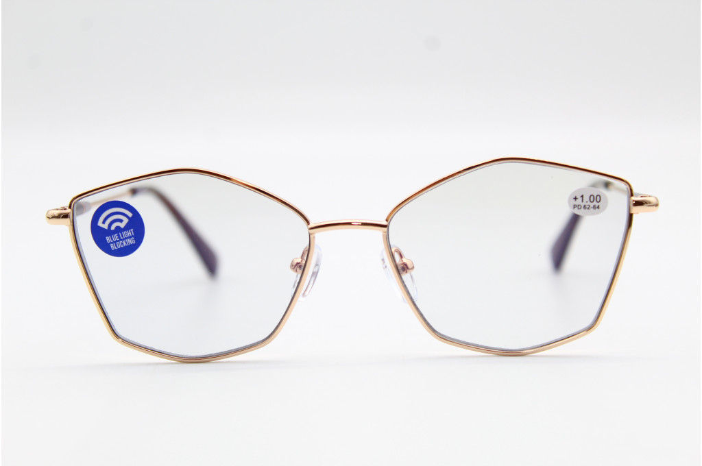 Готовые очки GLODIATR BLUE BLOCKER +15% ТОН 2545 55-16-140