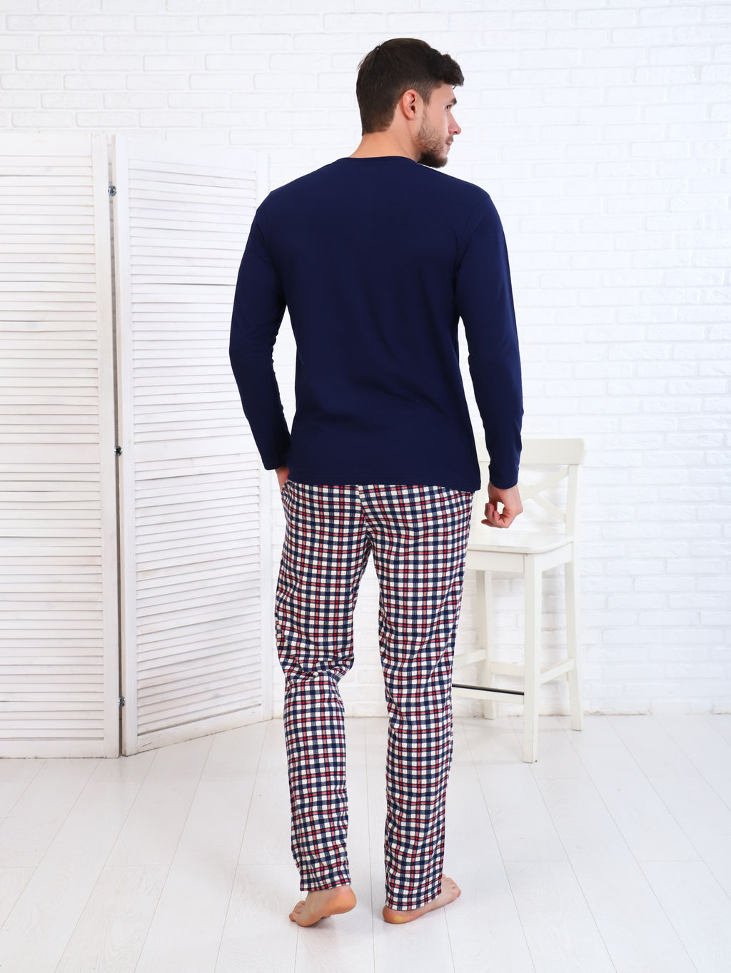 Костюм мужской 9-195 (темно-синий) Лыжник