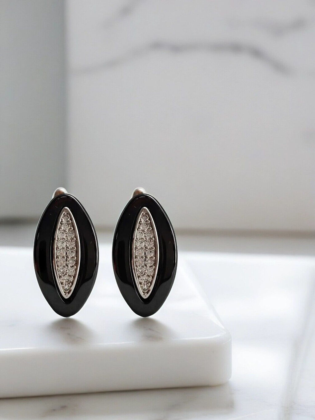 Серьги с керамикой